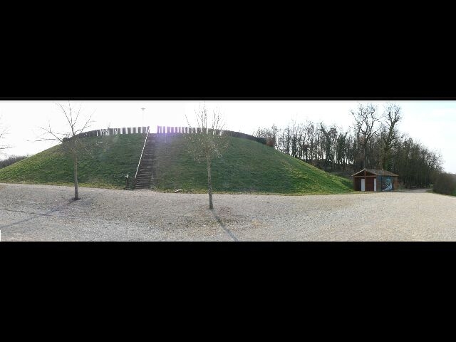 Le plateau sup&eacute;rieur et le local technique